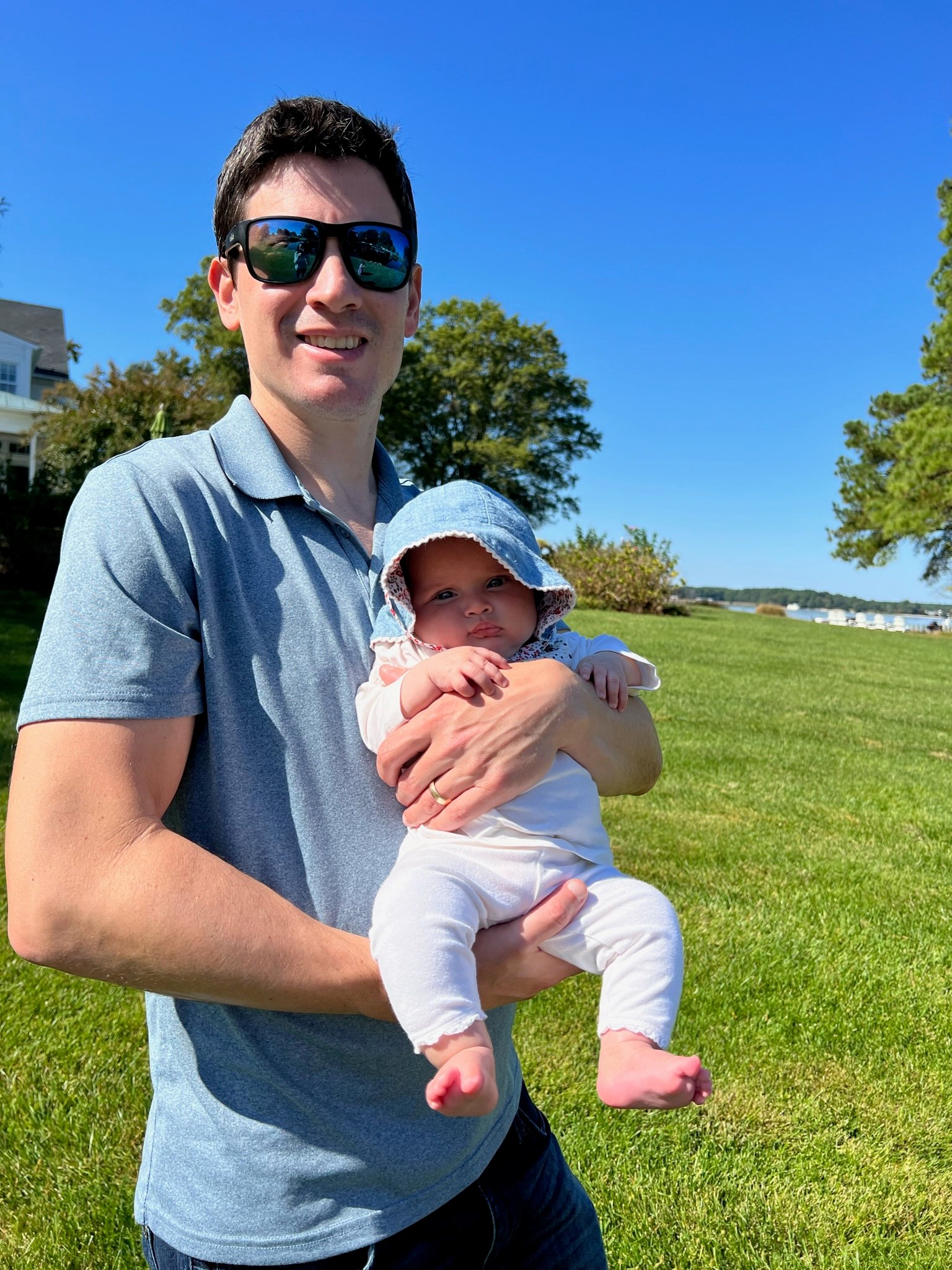 Michael Jaskulsky and baby