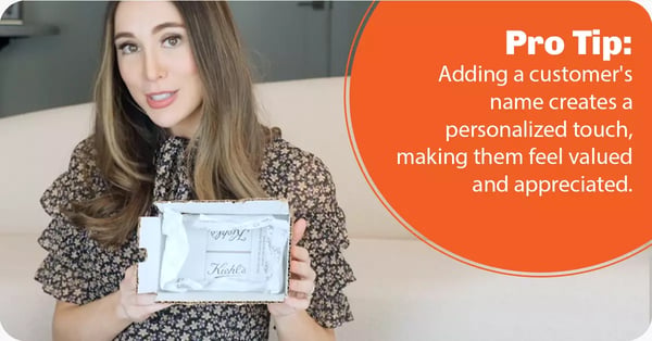 Kiehls-Unboxing-Experience-CustomerName-ProTip