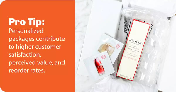 Shiseido-Unboxing-Experience-CustomerName-ProTip