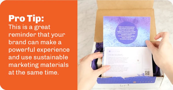 Tatcha builds sustainable unboxing experiences