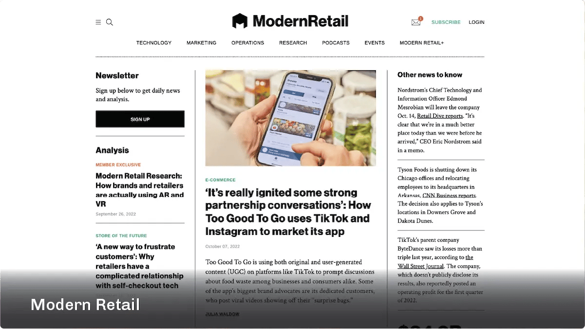 Modern Retail