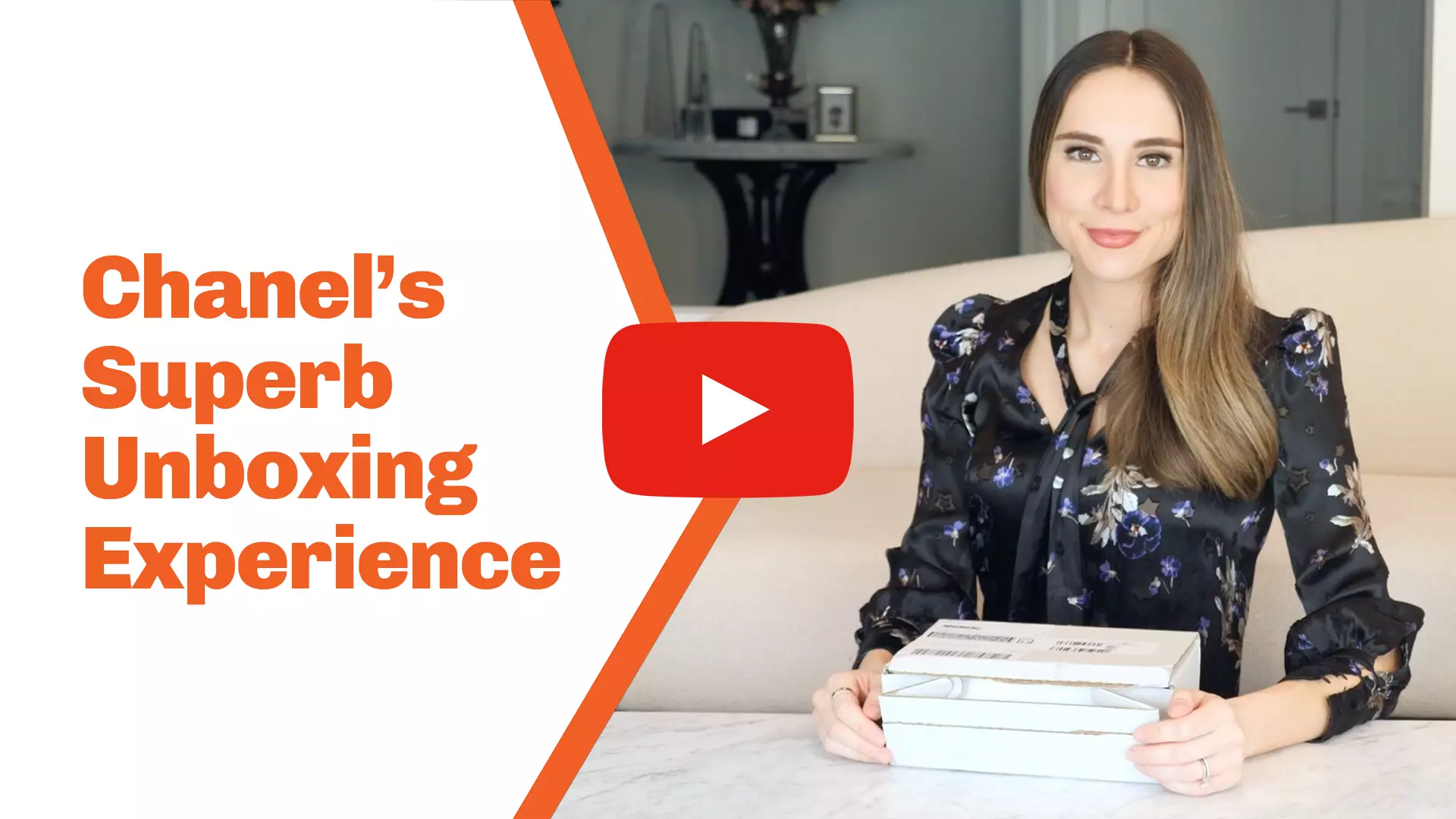 An unboxing marketing video about Chanel's experience
